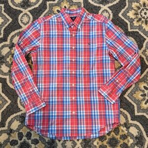 VINEYARD VINES Slim Fit Whale Button Up Shirt | Size M